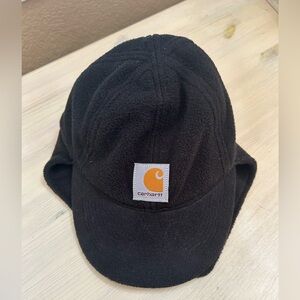 Kids Carhartt Black Fleece Cap